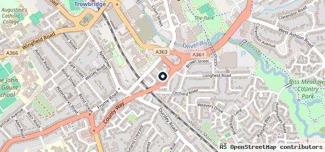 Map showing the location of Et Centre