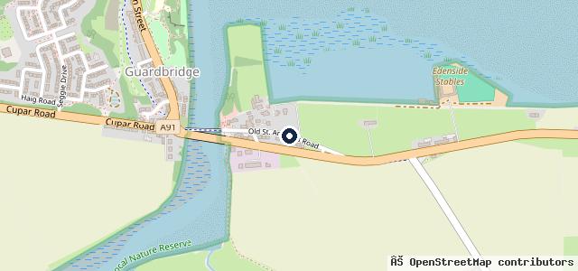 Map showing the location of Edenside Motors