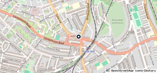 Map showing the location of Euro Car Centre