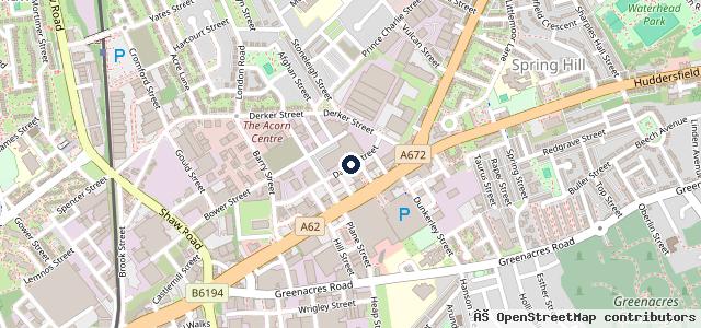 Map showing the location of Frank Griffiths Motor Engineers Ltd