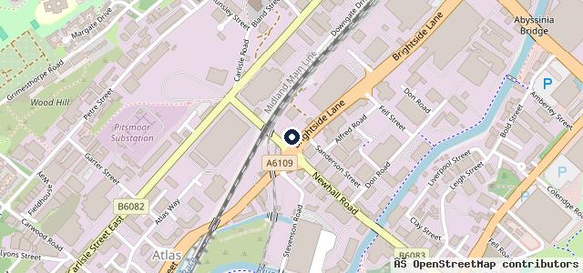 Map showing the location of German Autocentre