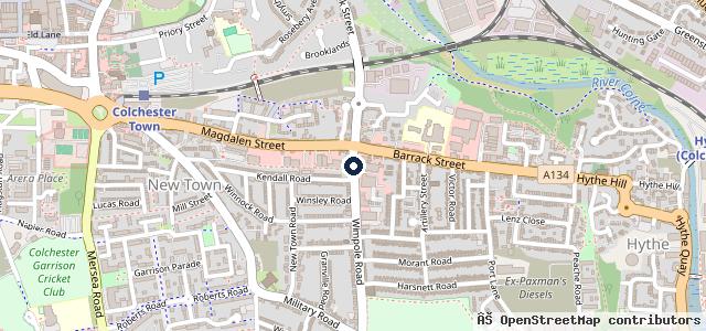 Map showing the location of Glyn Hopkin Renault Colchester (Aftersales only)