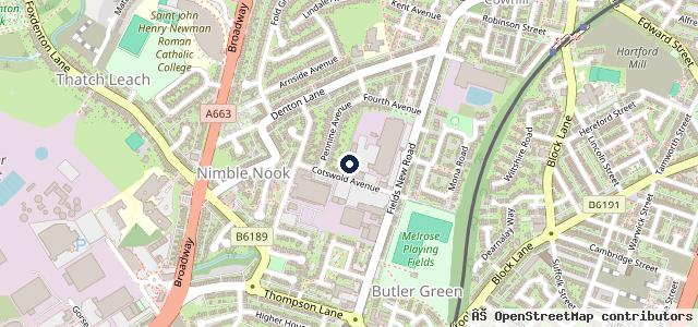 Map showing the location of YK autoworx