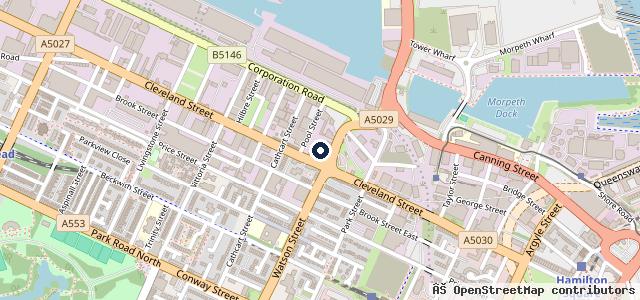 Map showing the location of Walsh Auto Engineering