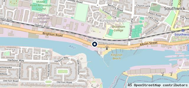 Map showing the location of Lighthouse Car Centre