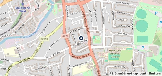 Map showing the location of H & C Motors Ltd.