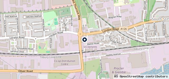 Map showing the location of Harris Commercial Sales Ltd