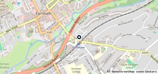 Map showing the location of Hawthorns Engineering Ltd