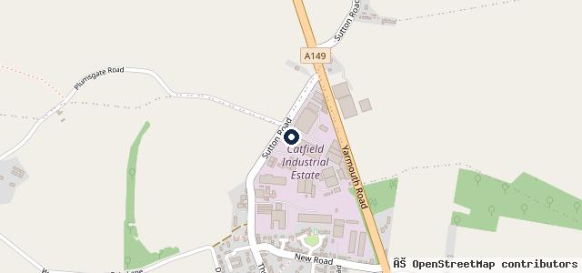 Map showing the location of Horizon Mot