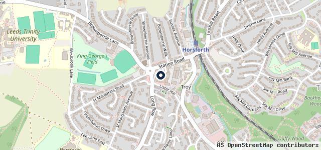 Map showing the location of HTVS Leeds Limited