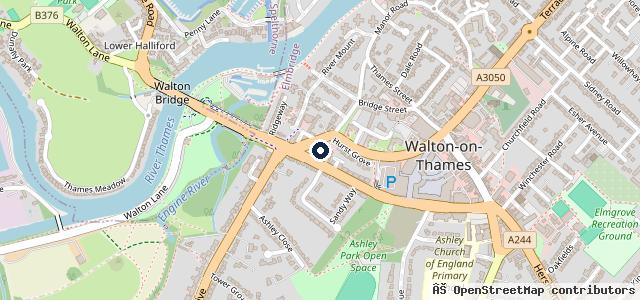 Map showing the location of HWM Aston Martin