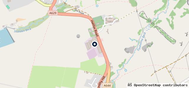 Map showing the location of J R Autos