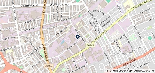 Map showing the location of J Seed & Co Ltd