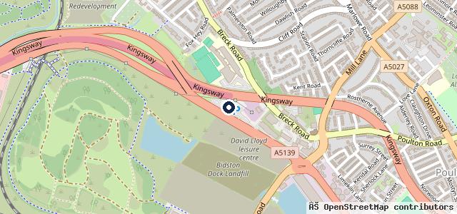 Map showing the location of TOYOTA