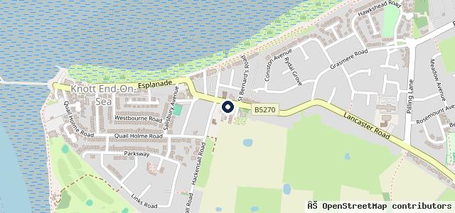 Map showing the location of Jubilee Garage
