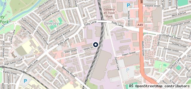 Map showing the location of L C Automotives Ltd