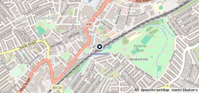 Map showing the location of Whitehouse Lane Autos