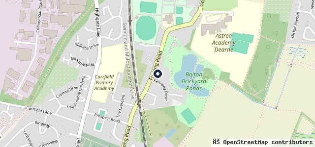 Map showing the location of LB Cars Ltd