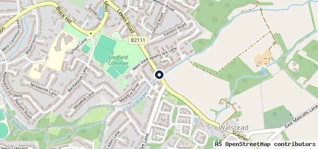 Map showing the location of Lindfield Motors