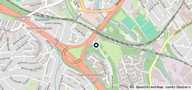 Map showing the location of LINGsCARS