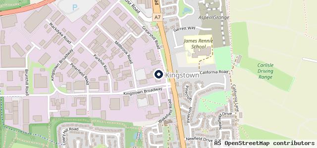 Map showing the location of Lloyd Carlisle BMW