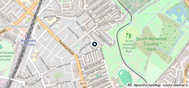 Map showing the location of Ltk Garage