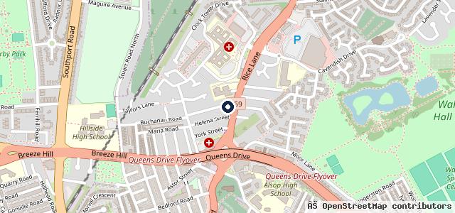 Map showing the location of Maple Autos