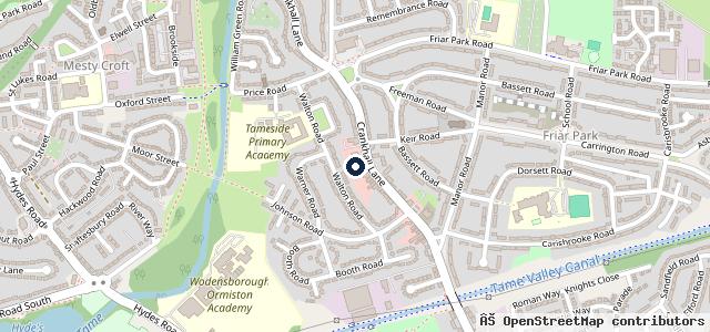 Map showing the location of MB Autos & Son's Ltd