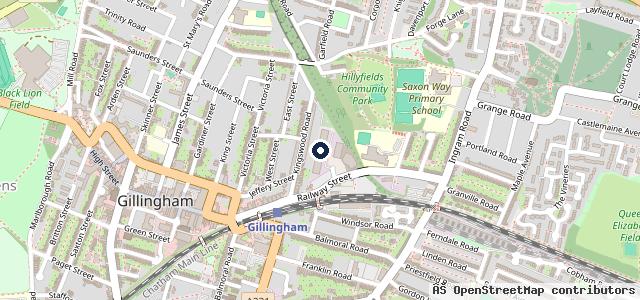 Map showing the location of Medway garage services Ltd