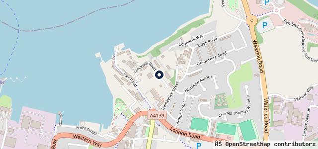 Map showing the location of Millforge Garage Ltd