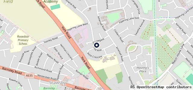 Map showing the location of Mobile Vehicle Repair