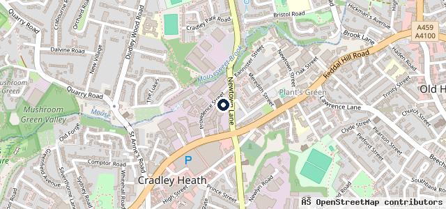 Map showing the location of Motor Market Ltd