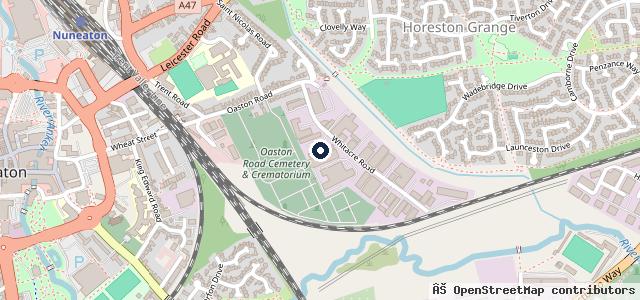 Map showing the location of Anker Service Centre