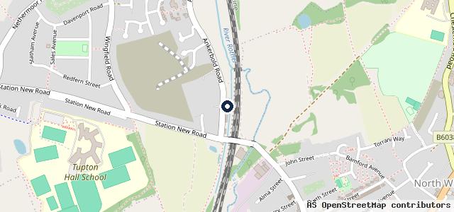Map showing the location of Peak Auto Trims