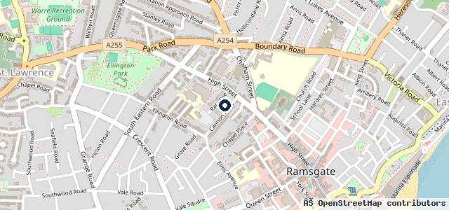 Map showing the location of David Spain&amp;co Ltd | Ramsgate