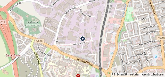 Map showing the location of Progress Kettering