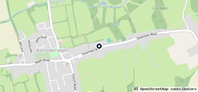 Map showing the location of Ramsden Motors Ltd