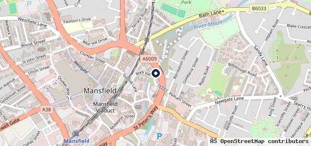 Map showing the location of Rj Cars Mot And Repairs