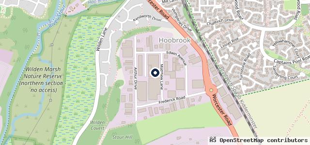Map showing the location of Rogers Rescue Ltd