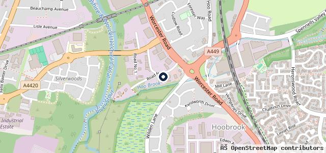 Map showing the location of Rygor Auto Kidderminster Van & Truck