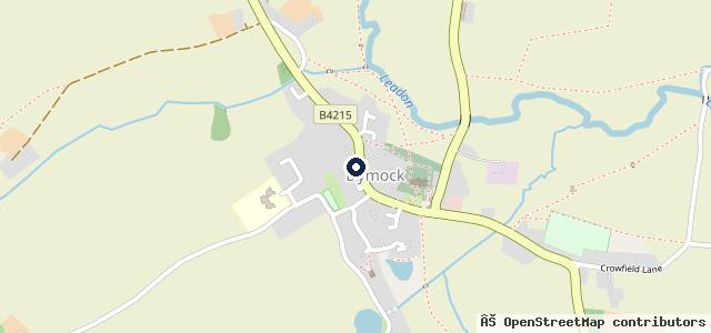 Map showing the location of S B Enterprises