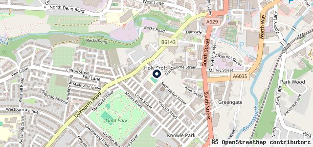 Map showing the location of S & M Motors