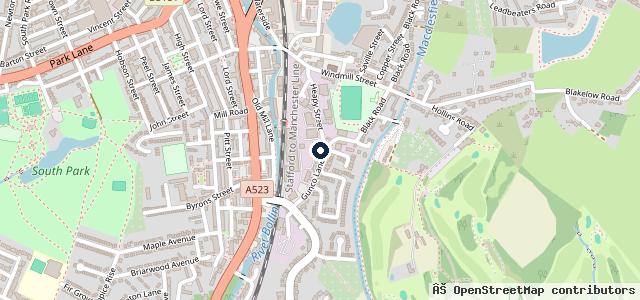 Map showing the location of M&R Motors Ltd