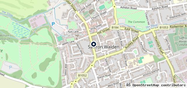 Map showing the location of Saffron Walden Motors Ltd