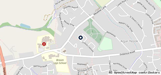 Map showing the location of SBV Mobile Valeting
