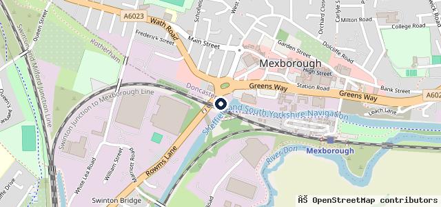 Map showing the location of Select Cars