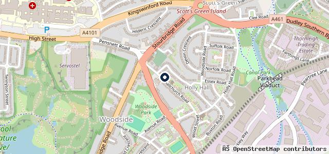 Map showing the location of Sharps Repairs & Resprays Ltd