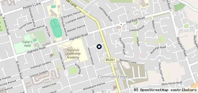 Map showing the location of Stanmore Service Centre