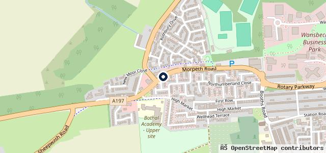 Map showing the location of Station Mot Centre