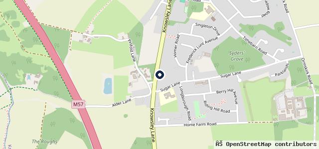 Map showing the location of Stephen Fox Garage MOT'S / Smithy's Auto Repairs
